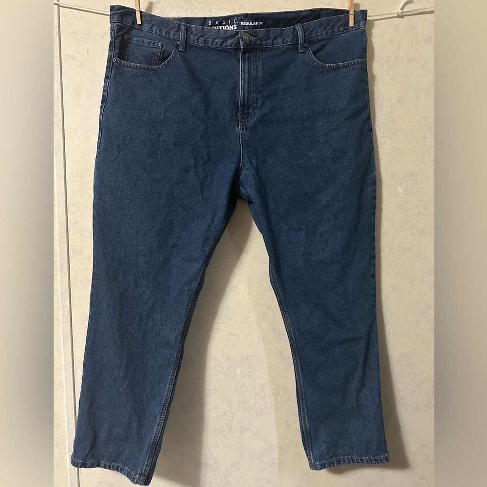 Basic Editions Blue Regular Fit Jeans